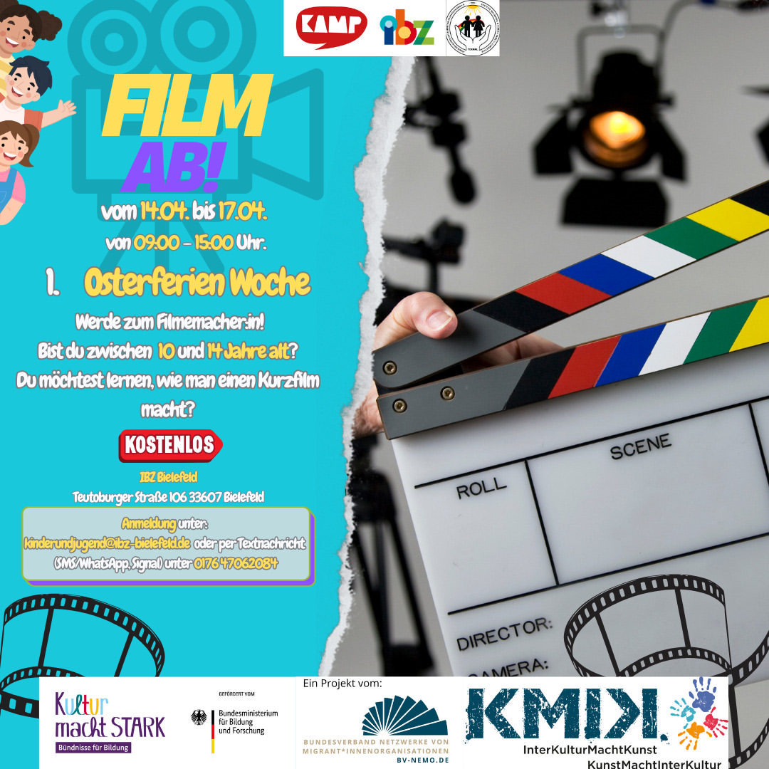 Poster for the film workshop